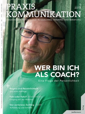 cover image of Praxis Kommunikation 5/2018 Einzelheft